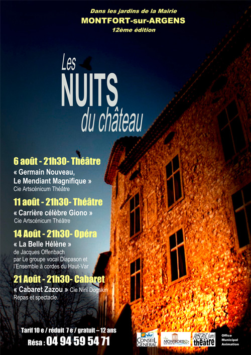 Les Nuits du Château 12e édition